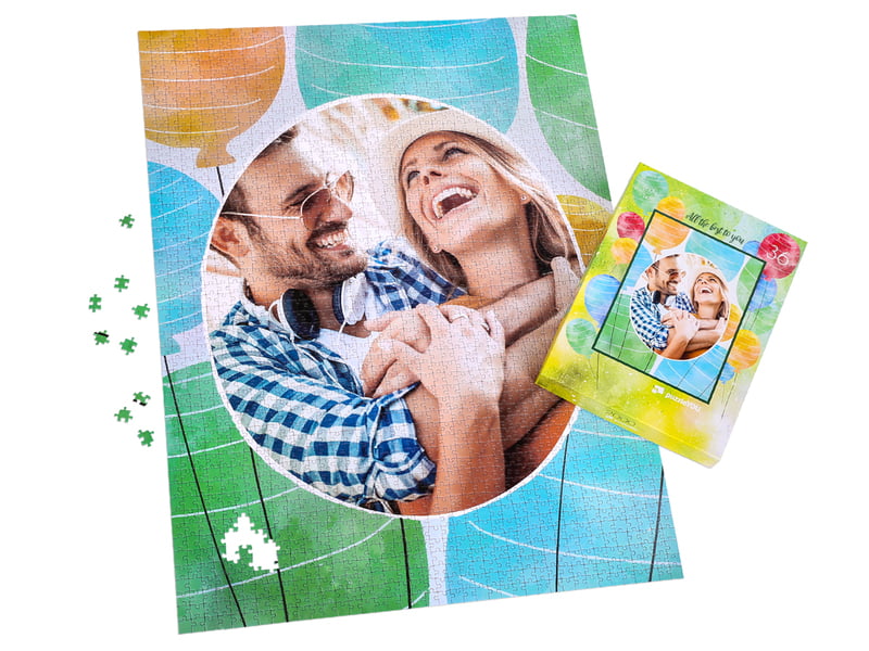 Personalized puzzles, custom jigsaws up to 2000 pieces