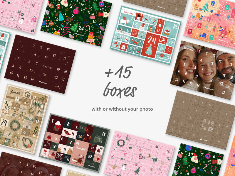 20+ boxes with or without design